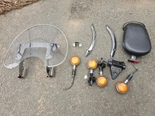 Dragstar Xvs 125cc 250cc windscreen, windshield, indicators, trim. job lot parts