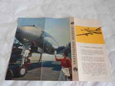 Air France Brochure  1952 Lockheed Super Constellation