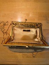 Vintage Gold Mesh Evening