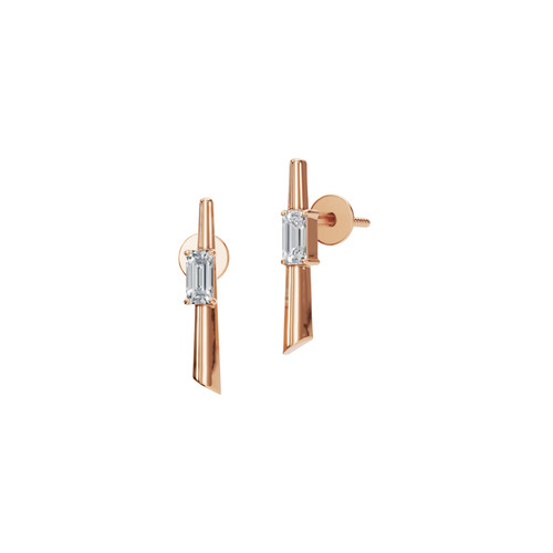 Lab grown emerald cut - grown,