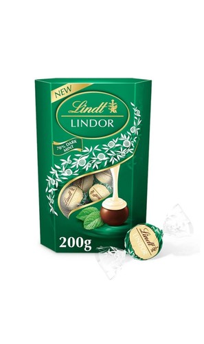 Lindt lindor milk mint - 2,