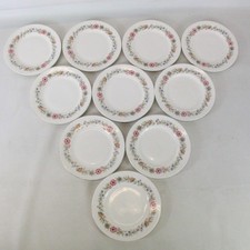 PARAGON Belinda 10x Bone China Side Plates Tea Plates 16cm Vintage 1960s - EHB