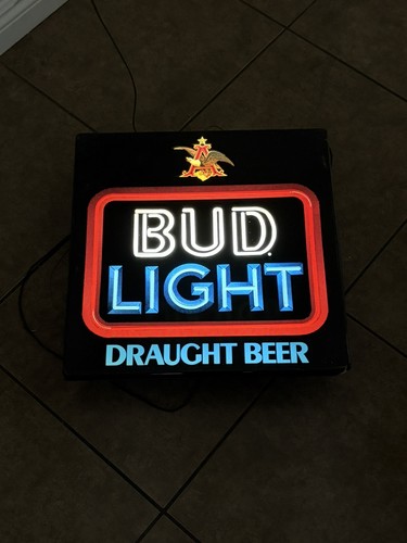 Vintage bud light - bud, neon