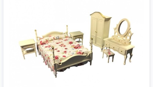 Dolls house bedroom furniture - house,