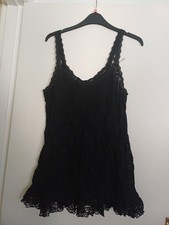 Hanky Panky Womens  Black Lacy