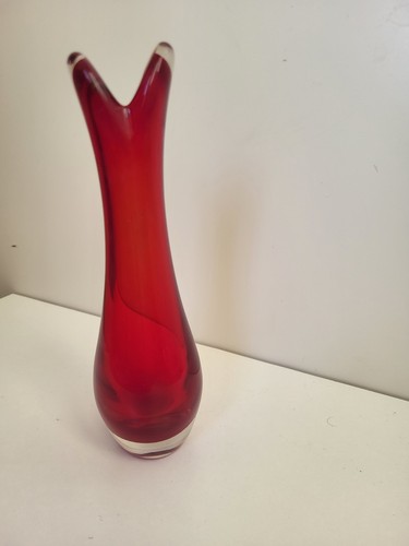 Vase glass whitefriars - glass,