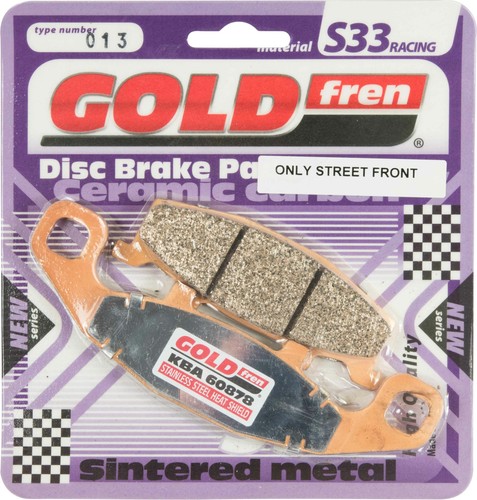 Goldfren s33 brake pads - goldfren,