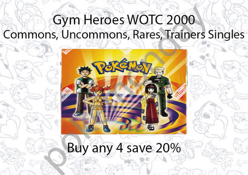 Gym heroes none holo common - gym,