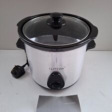 Elitech 3.5L Stainless Steel Electric Slow Cooker
