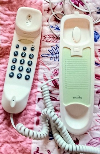 Cream binatone touch - touch, phone