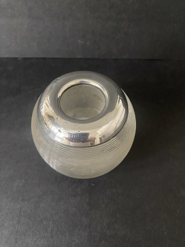 Antique silver ribbed - silver,