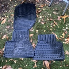 Genuine Land Rover Freelander Mk1 (1997-2006) Set of 3 Rubber Floor Mats Used