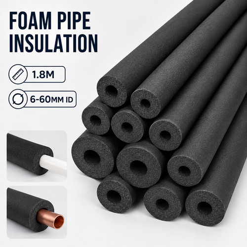 Foam pipe insulation - foam,