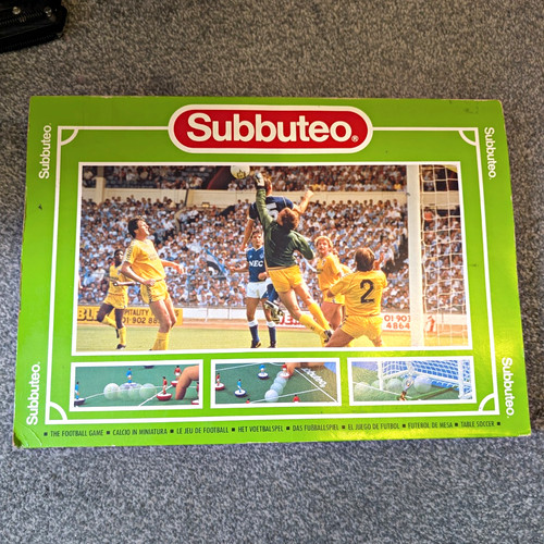 Subbuteo football table game - table,