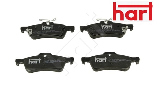 Rear brake pad set disc - set,