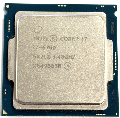 Intel core 6700 40ghz - i7-6700, 3.40ghz