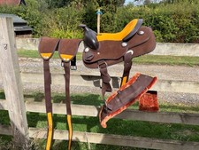 13” Pony Western saddle