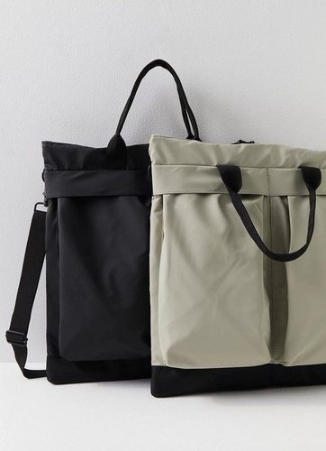 Rains black helmet bag - rains,