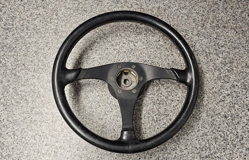 Nardi black leather spoke - black,