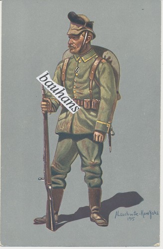 Postcard sergeant - postcard, (k.sächs.)