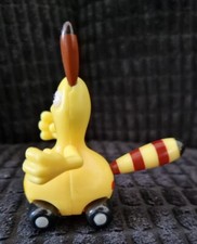 Disney Junior Jungle Junction Bungo Action Figure Toy Raccoon Yellow Car RARE