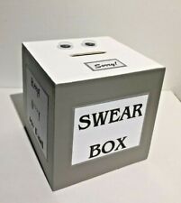 SWEAR BOX WOODEN-MONEY BOX-FUN