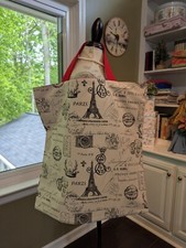 XLG LINED MARKET TOTE BAG  hm