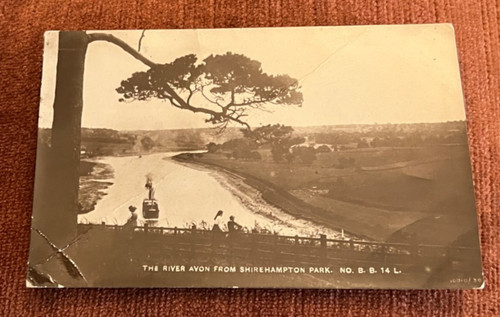 Antique postcard bristol - antique,