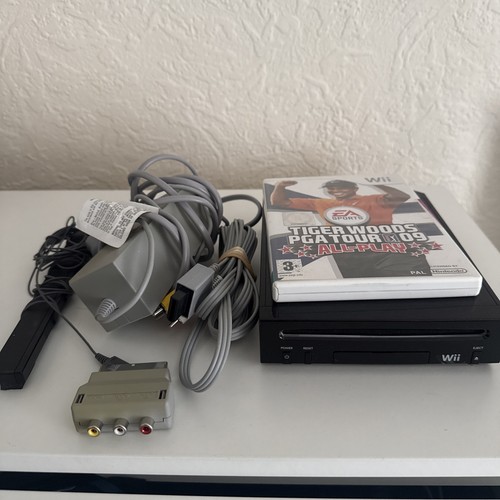 Nintendo wii black cables - nintendo, +