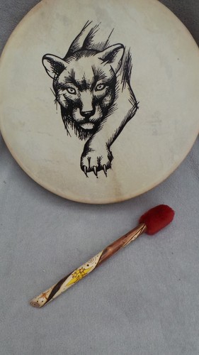 Drum beater shamanic drums - , let