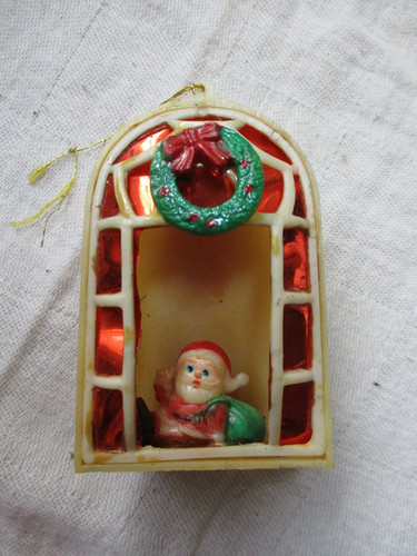 Vintage old christmas tree - old,