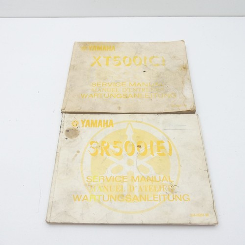 Yamaha 500 workshop - sr,