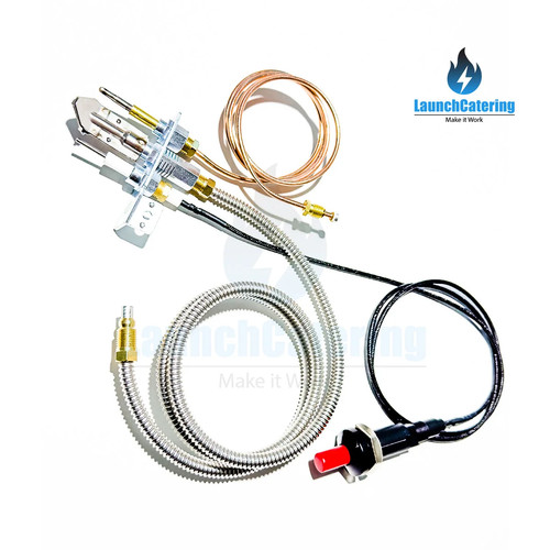 Gas pilot assembly kit - gas, piezo
