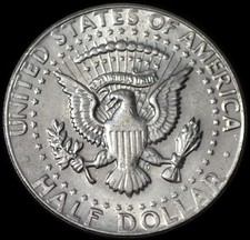 US Kennedy Half Dollar 1984