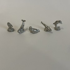 5 Adorable Small Pewter Animal