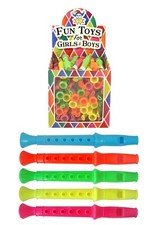 12 Mini Flute Whistle Kids