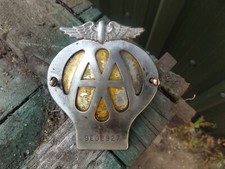 old vintage AA Badge 9EO 2927
