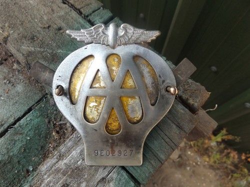 Old vintage badge - 9eo, 2927