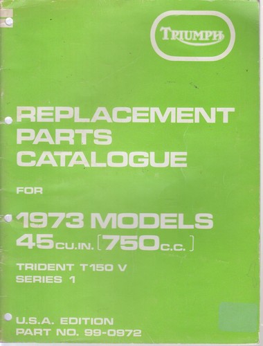 Triumph trident t150v series - t150v, 1