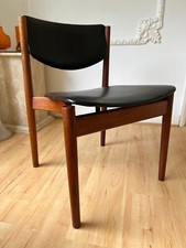 Danish Side / Desk / Dining Chair by Finn Juhl for France & Son, 1960's MCM