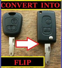FOR Citroen 2 BUTTON C1 C2 C3 Xsara Picasso 2 Button Remote Key Fob Flip Case