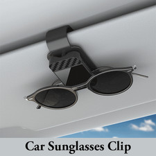Car glasses clip sun visor