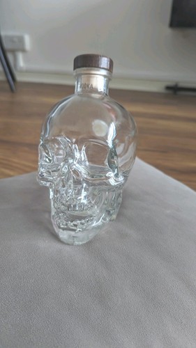 Crystal head vodka - vodka, empty