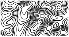 TOPOGRAPHY  2 x SHEET STICKERS