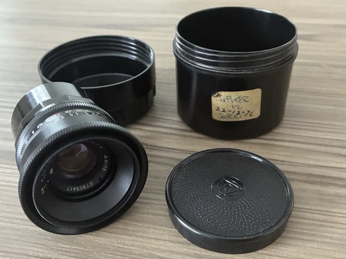 Jupiter black 35mm 8 - black, f2.8