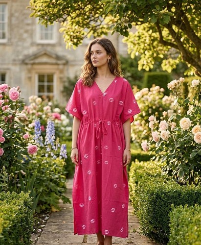 Women long african kaftan - african,