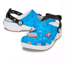 Alice In Wonderland Crocs W9 Classic Clog Disney NWT Men Sz 7