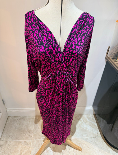 Ingenue pink black leopard - ingenue, pink/black