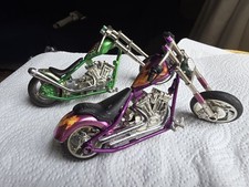 2 Chopper Die Cast Motorbike