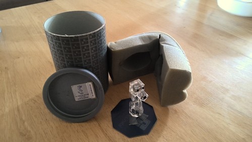 Swarovski crystal dog - crystal, "pluto"